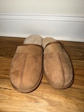 Men's Tan Scuff Ugg slippers